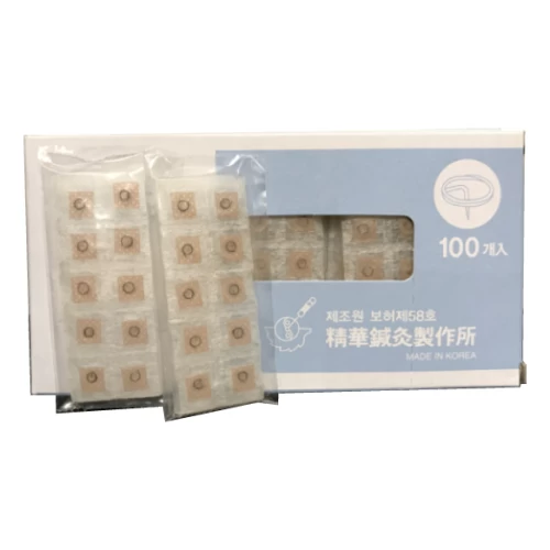 Chincheta coreana steril con adhesivo C/ 100