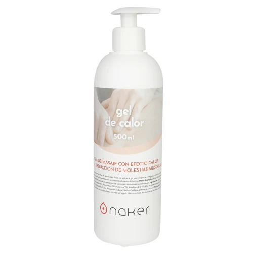 Gel de masaje efecto calor 500 ml