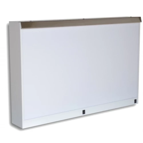 Negatoscopio acero pintado blanco -> 2 pantallas