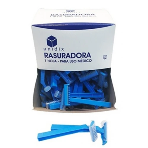 Rasuradora 1 hoja no estéril -> 1 unidad