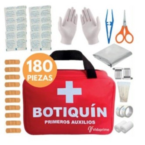 Botiquín de primeros auxilios kit completo profesional