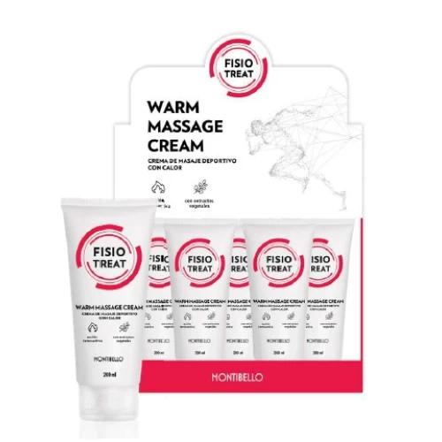 Crema de calor 200 ml Montibello -> 8 unidades