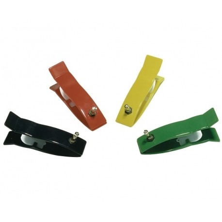 Electrodos ECG extremidades tipo pinzas conexión universal -> adulto 4 uds