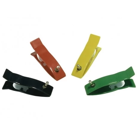 Electrodos ECG extremidades tipo pinzas conexión universal -> adulto 4 uds