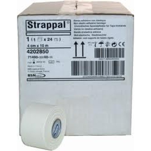 Tape strappal 4 x 10 cm -> caja de 24 unidades