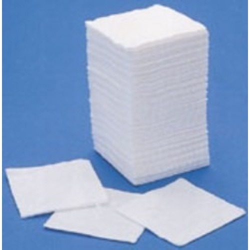 Gasa tejido sin tejer 15 x 15 cm 30gr. C/100 -> 24 paquetes