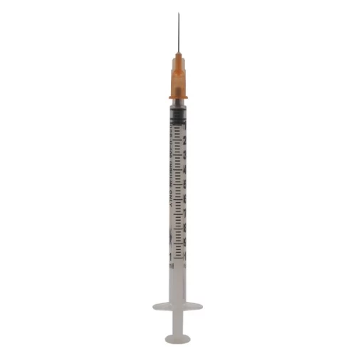Jeringa 1ml insulina 3C – aguja 25gr. C/100 -> 1 caja