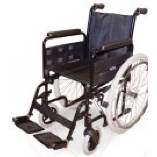 Silla de ruedas -> grande de acero 45 cm
