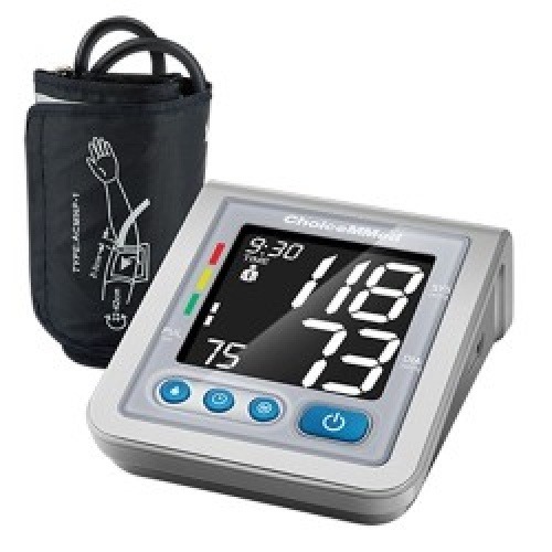 TENSIOMETRO DE BRAZO DIGITAL  CON PANTALLA 4″ CON VOZ