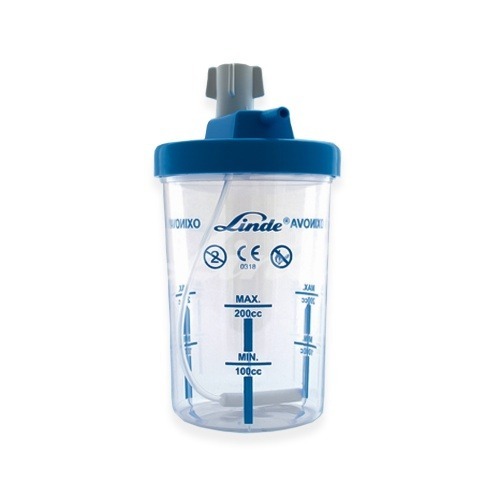 Vaso humidificador desechable -> 25 unidades