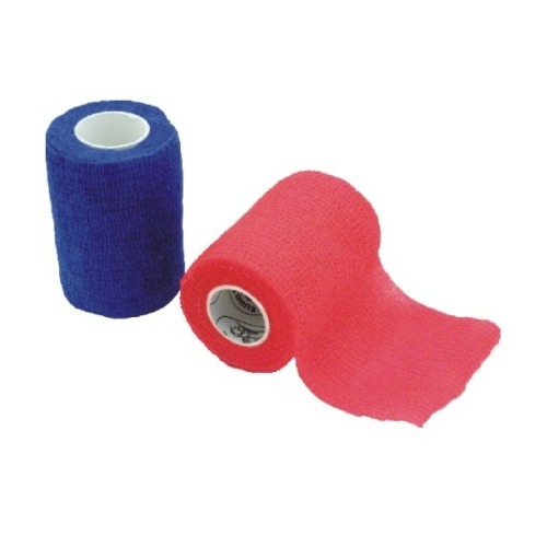 Venda elástica cohesiva Vendarí 10 cm x 4,5 m rojo