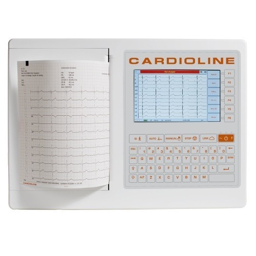 ECG electrocardiógrafo cardioline 200S – 12 canales