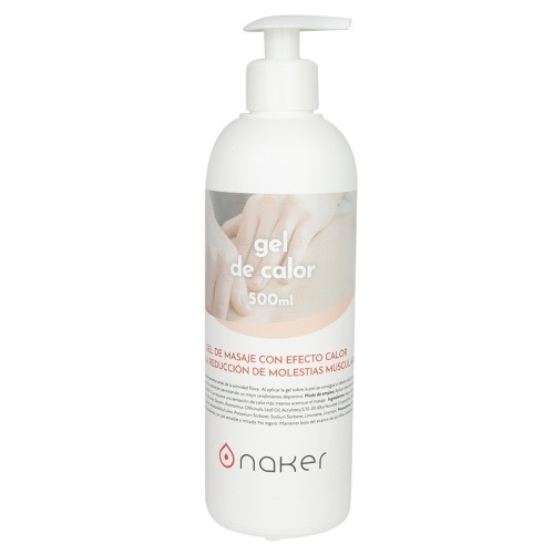 Gel de masaje efecto calor 500 ml