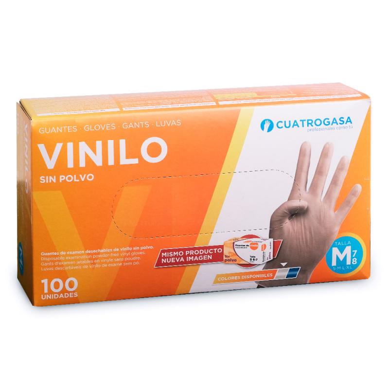 Guante vinilo sin polvo C/100 - Medican