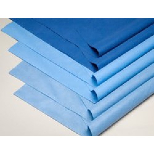 Papel SMS para esterilización -> TST azul  75 x 75 C/250