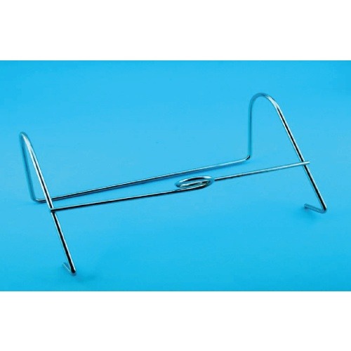 Soporte bolsa orina para cama cromado