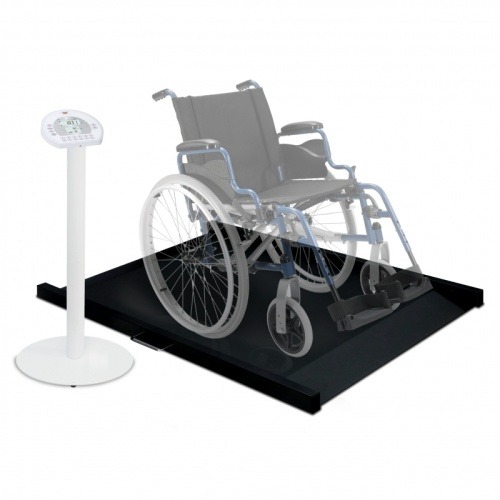 Báscula digital plataforma para sillas de ruedas